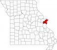 Saint Louis County Map Missouri Locator
