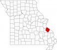 Sainte Genevieve County Map Missouri Locator