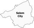 Salem City Map Virginia