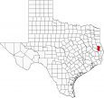 San Augustine County Map Texas Locator