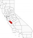 San Benito County Map California Locator