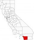 San Diego County Map California Locator