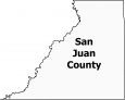 San Juan County Map Utah