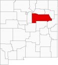 San Miguel County Map New Mexico Locator