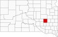 Sanborn County Map South Dakota Locator