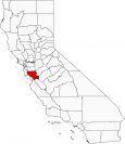 Santa Clara County Map California Locator