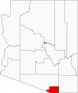 Santa Cruz County Map Arizona Locator
