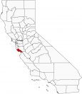 Santa Cruz County Map California Locator