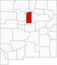 Santa Fe County Map New Mexico Locator