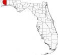 Santa Rosa County Map Florida Locator