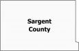Sargent County Map North Dakota
