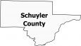 Schuyler County Map Illinois Locator
