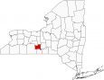 Schuyler County Map New York Locator