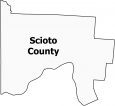 Scioto County Map Ohio