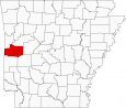 Scott County Map Arkansas Locator