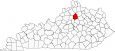 Scott County Map Kentucky Locator
