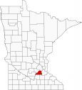 Scott County Map Minnesota Locator