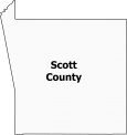 Scott County Map Mississippi