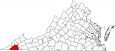 Scott County Map Virginia Locator