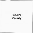 Scurry County Map Texas