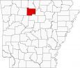 Searcy County Map Arkansas Locator