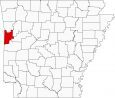 Sebastian County Map Arkansas Locator