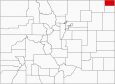 Sedgwick County Map Colorado Locator