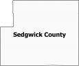 Sedgwick County Map Kansas