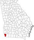 Seminole County Map Georgia Locator