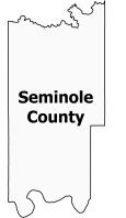 Seminole County Map Oklahoma