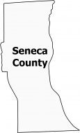 Seneca County Map New York