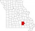 Shannon County Map Missouri Locator