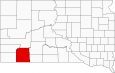 Shannon County Map South Dakota Locator