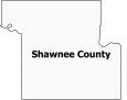 Shawnee County Map Kansas