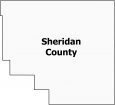 Sheridan County Map Montana