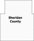 Sheridan County Map North Dakota