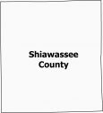 Shiawassee County Map Michigan