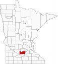 Sibley County Map Minnesota Locator