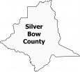 Silver Bow County Map Montana