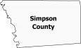 Simpson County Map Mississippi