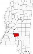 Simpson County Map Mississippi Locator