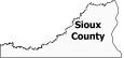 Sioux County Map North Dakota