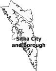 Sitka Borough Map Alaska
