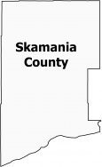 Skamania County Map Washington