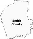Smith County Map Tennessee