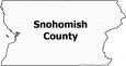 Snohomish County Map Washington