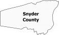 Snyder County Map Pennsylvania