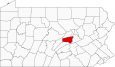 Snyder County Map Pennsylvania Locator