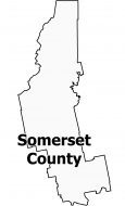 Somerset County Map Maine