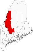 Somerset County Map Maine Locator